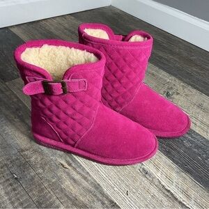 Bearpaw Kids Leigh Anne Color - Pom Berry size 3